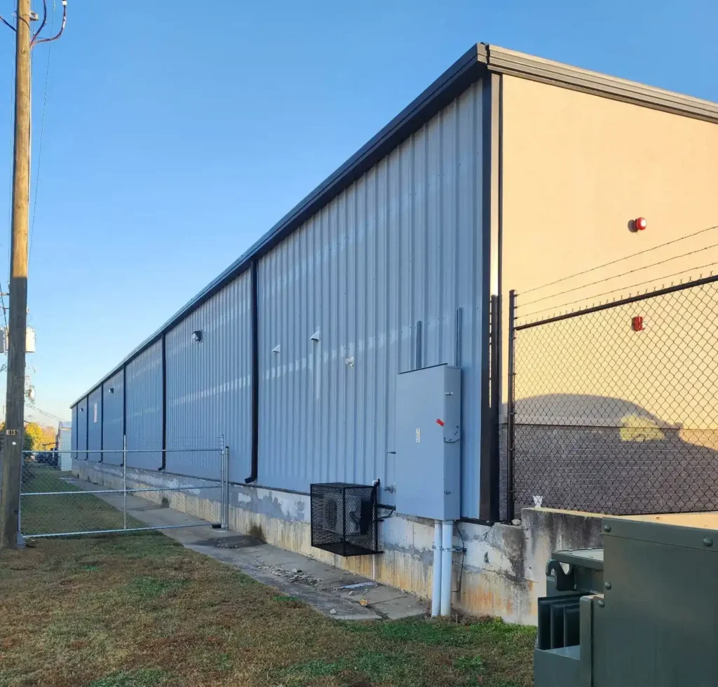 Steel Materials metal fabrication facility built by A & E Real Estate Development in Cartersville, Georgia