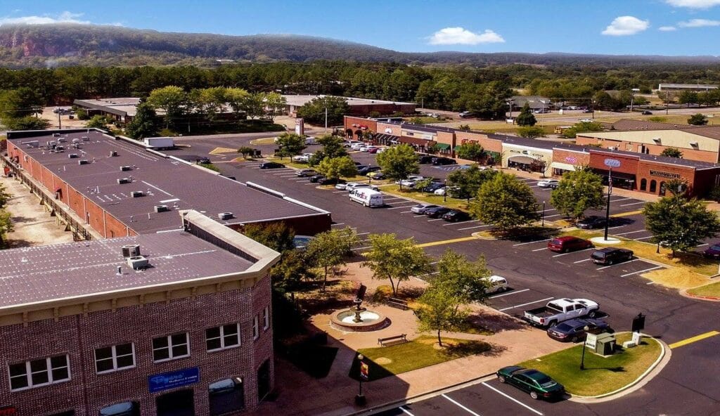 West End Commons mixed-use shopping center built by A & E Real Estate Development in Cartersville, Georgia